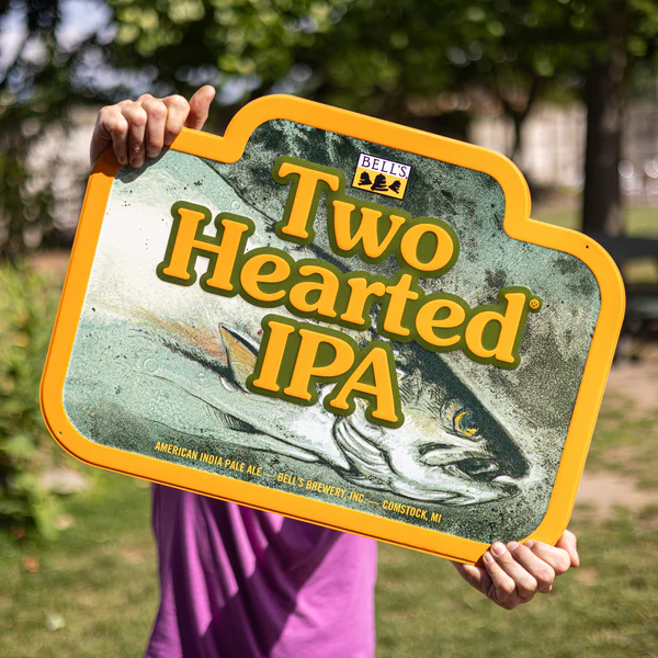 Two Hearted IPA metal sign