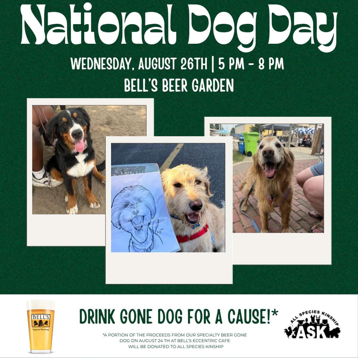 National Dog Day in the Beer Garden!