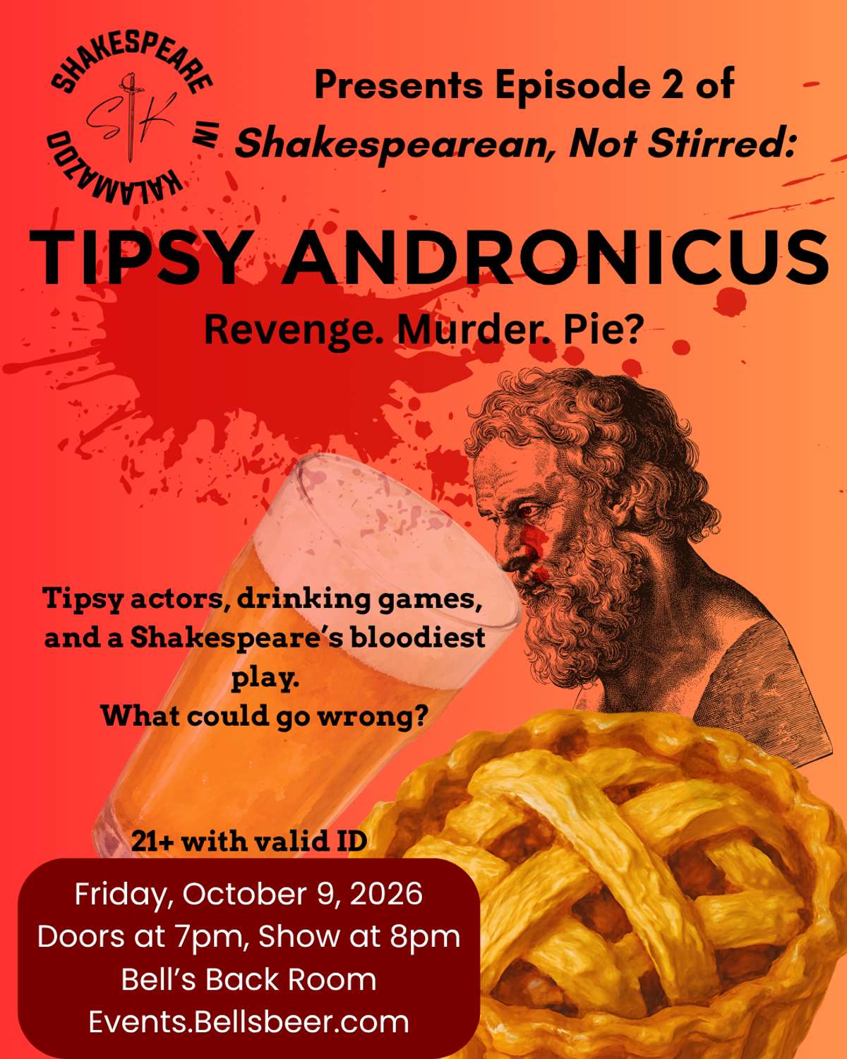 Shakespearean, Not Stirred
